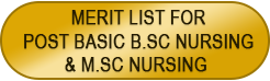Sister Nivedita University merit list for post basic bsc nursing and msc nursing